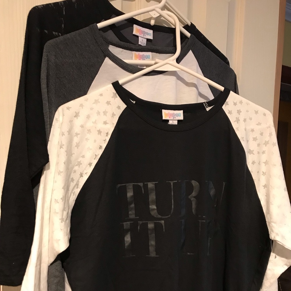 Lot of 3 LulaRoe rock n roll collection Randy